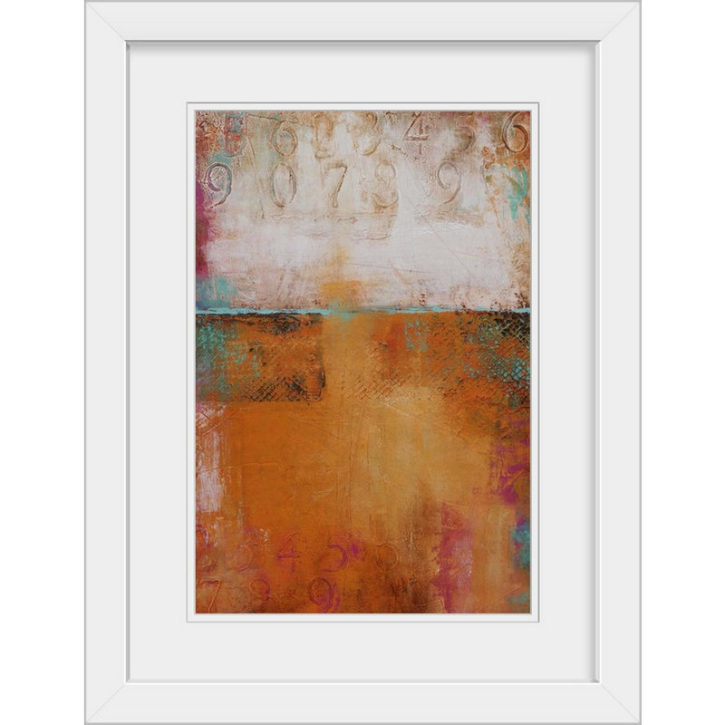 « front row », impression, Cadre blanc, H 26 po x l 20 po x P 1 po