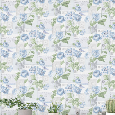 Abrego 10m x 53cm Matte Wallpaper Roll