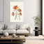 Art mural coloré abstrait coquelicots abstraits colorés-1390270287
