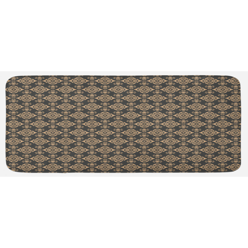 Eclectic Polyester Kitchen Mat