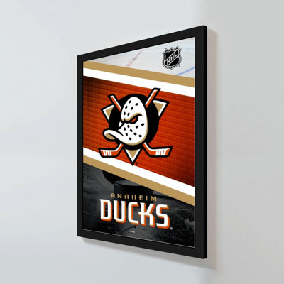 Peinture murale en acrylique d'Anaheim Ducks NHL