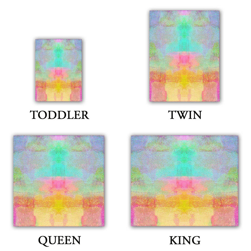 Abstract Duvet Cover, 1 Queen Duvet Cover + 2 Standard Shams