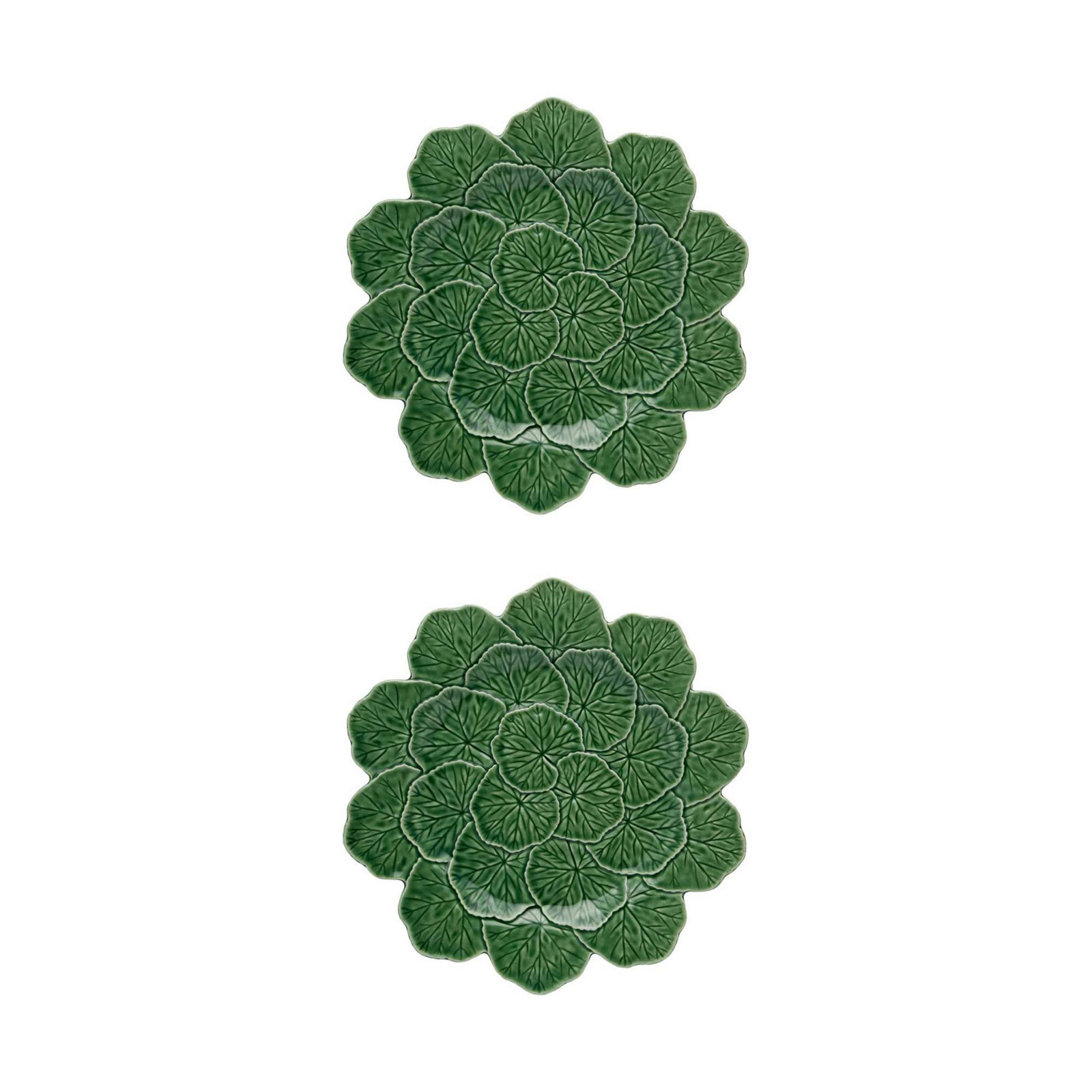 Geranium 13.11" Charger, Green