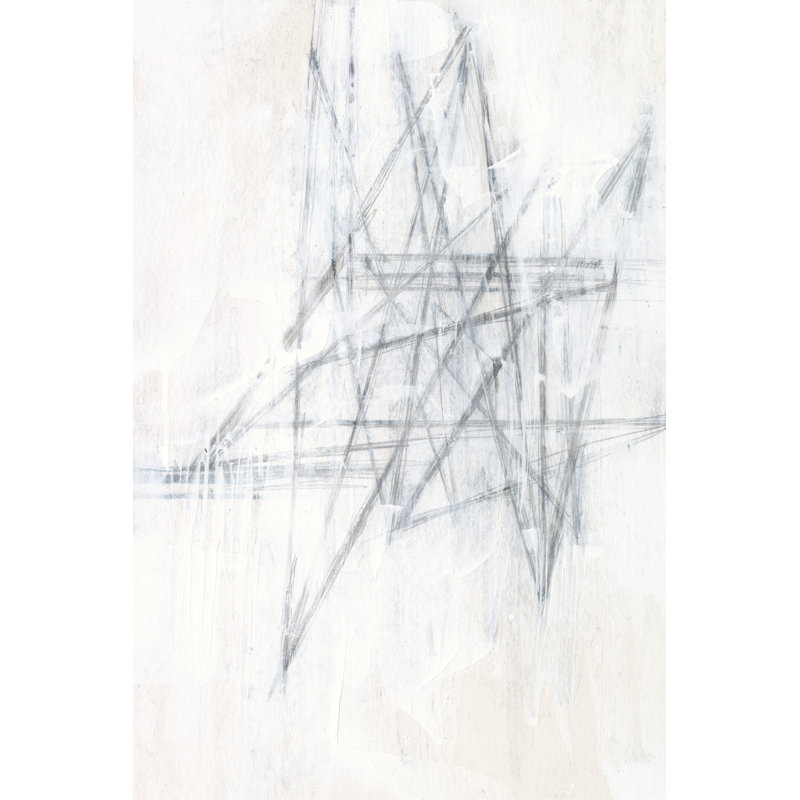 Off The Wall II by Ethan Harper - Painting on Canvas, 46 cm H x 30 cm W, Wrapped Canvas