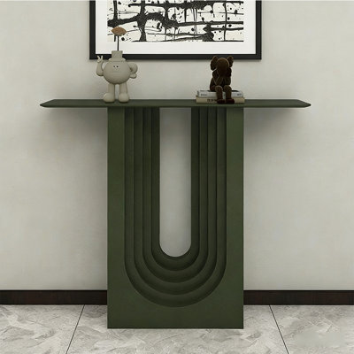Modern simple console table.