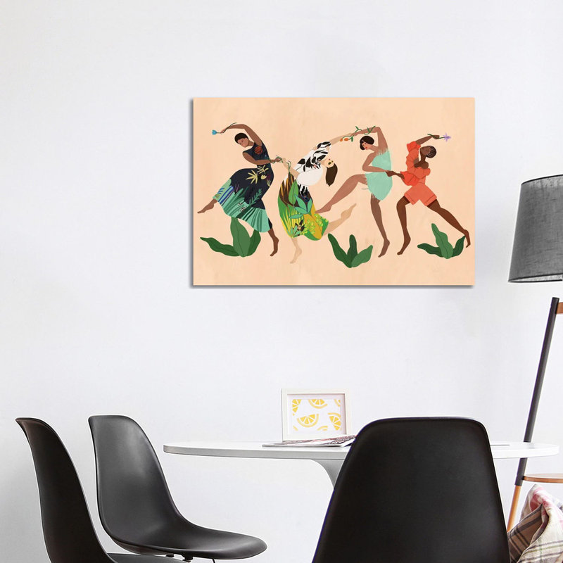 My Tribe by Arty Guava - Print on Canvas, Wrapped Canvas, 101.6 cm H x 66.04 cm W x 1.91 cm D