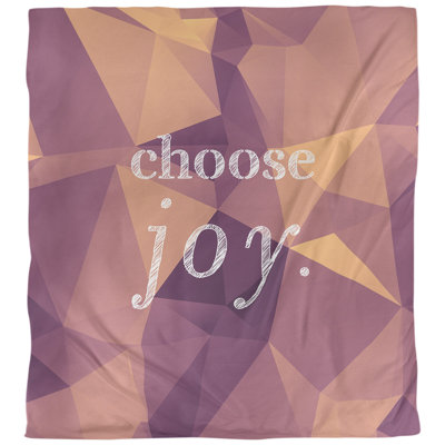 Housse de couette simple choose joy quot