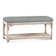 Banc de rangement en osier Summer Retreat