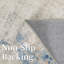 Washable Area Rug 8X10 Modern Abstract Rug Neutral Rug-108541884