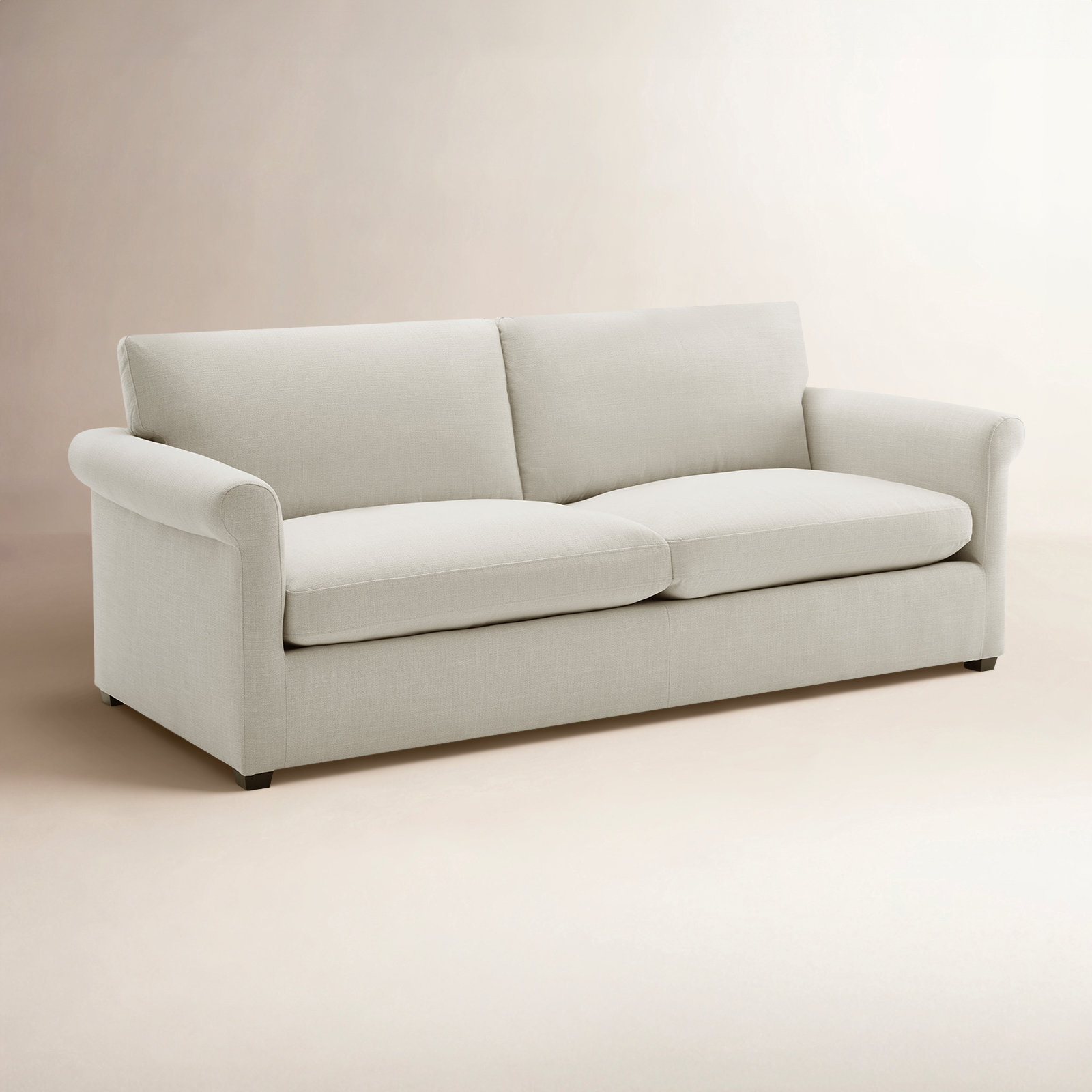 Joelle 91" Linen Sofa, Effie Linen Performance Linen
