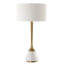 Lampe de table en marbre blanc Pizanie
