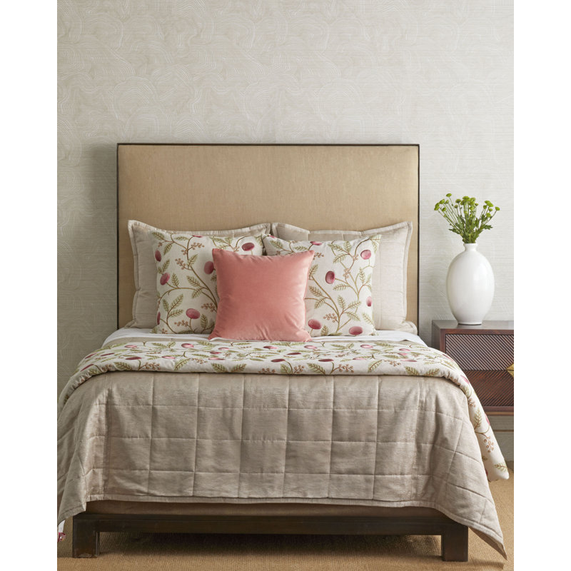 Joliet Linen Pillow Cover & Insert, Square 24"