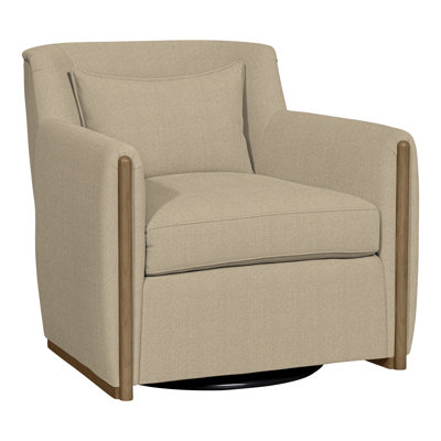 Thom Filicia Home Upholstered Swivel Armchair