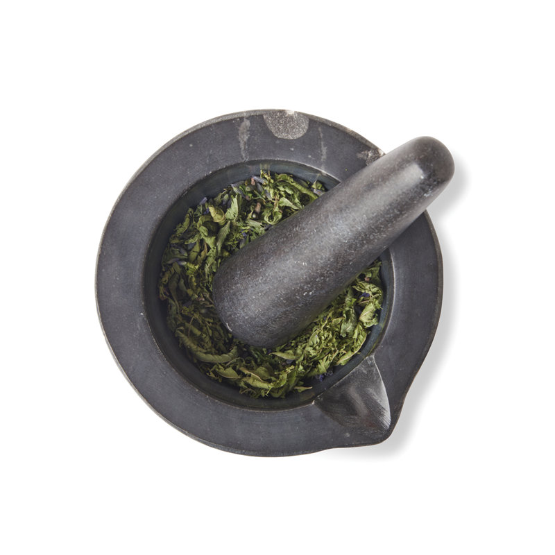 Marble Mortar And Pestle Set