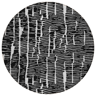 Malchow Washable Abstract Indoor / Outdoor Rug