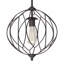 Luminaire suspendu sphère sphérique 1 lumière