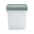 Wham Clip Square Plastic Storage Boxes with Secure Clip Lock Lids Clear/Stone/Slate Grey-1358183933-1358183934