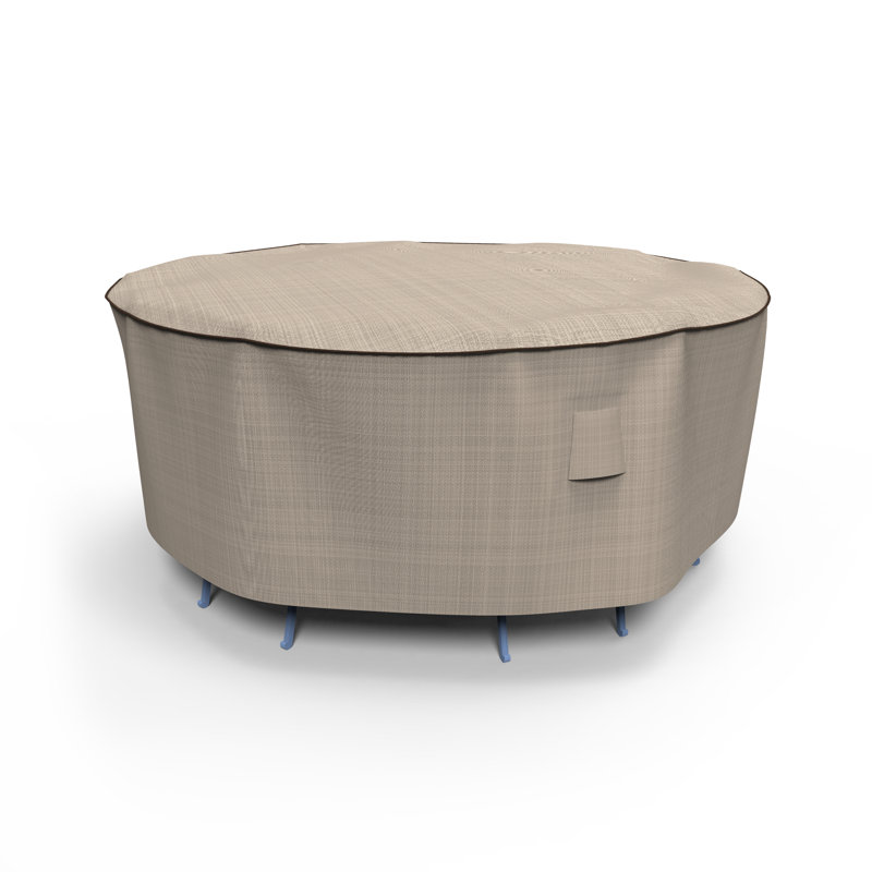 Housse pour ensemble de table et chaises d'extérieur Tanner, Petite - 76 po de diamètre x 30 po de retombée