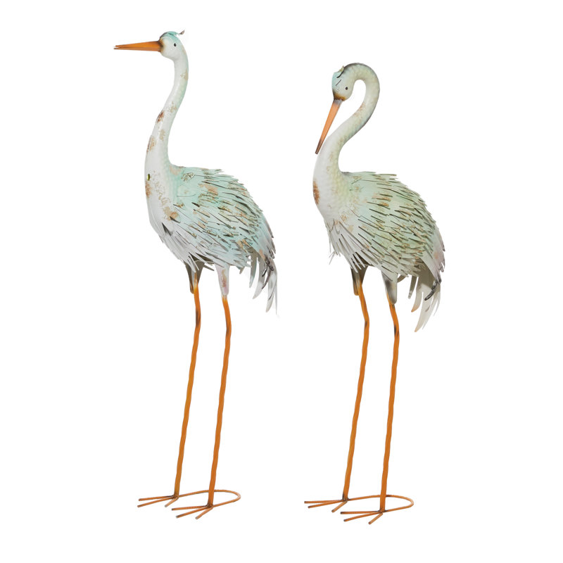 Ensemble de 2 statues de jardin Soloway