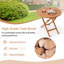 Ensemble bistro long en bois de teck de 31,5 po Reymouth