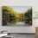 «River Landscape» par Peder Monsted, impression sur toile