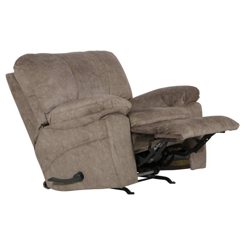 Fauteuil inclinable standard de 46,5 po Damales, Polyester portobello, Manuel