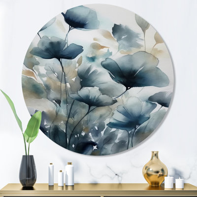 Feuilles et fleurs bleues Nittany III