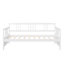 Lit de jour simple en bois avec lit gigogne simple, parfait pour les chambres d'amis et les solutions peu encombrantes-231941324