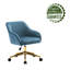 Jace Velvet Office Chair-1067646806