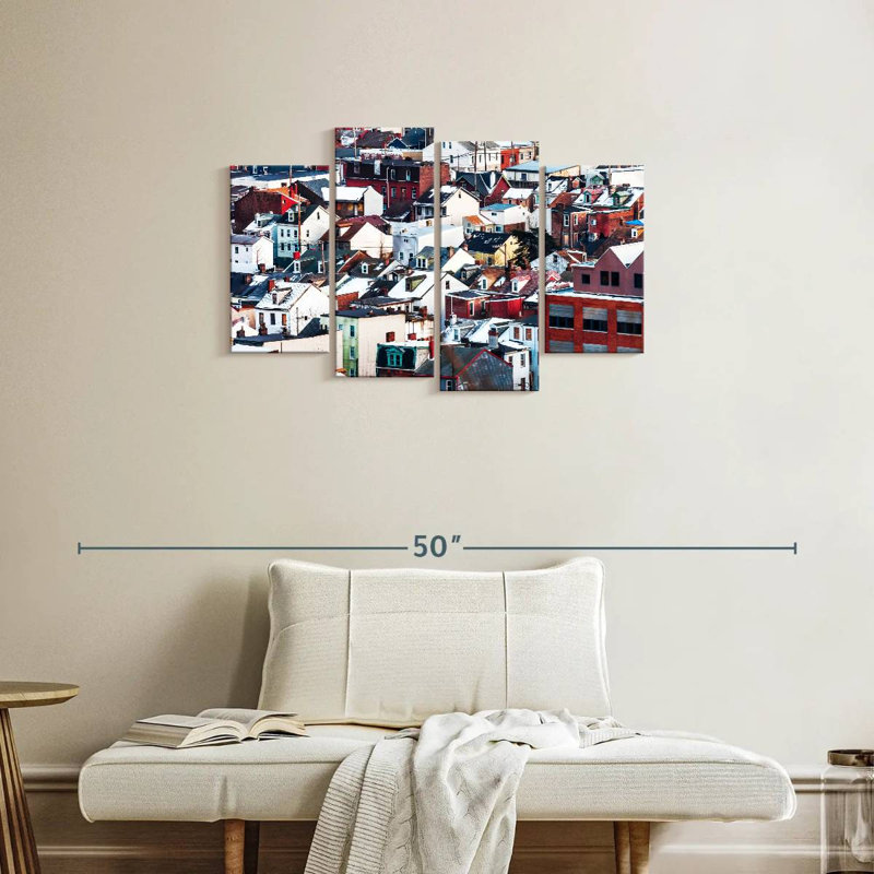 Quartier Sireci Pittsburgh, H 22 po x l 36 po