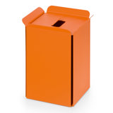 Bandoni Aluminum Manual Lift Kitchen Trash Can - 8.2 Gallons