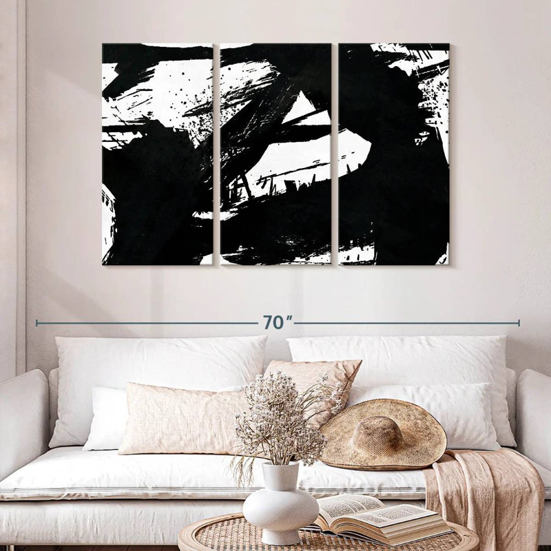 Avery Ink Splash Abstract, 32" H x 50" W