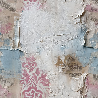 Papier peint abstrait texturé, plâtre délavé, décoration murale amovible Shabby Chic