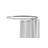 82.5cm Fixed Shower Curtain Pole