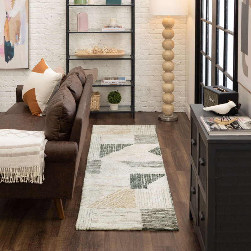 Tapis Scott Living par Drew and Jonathan Central Valley, Brun clair, Rectangle 2 pi 4 po x 7 pi 10 po