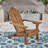 Dark Brown Wood Lounge Chair - Foldable For Outdoor Comfort Style Build