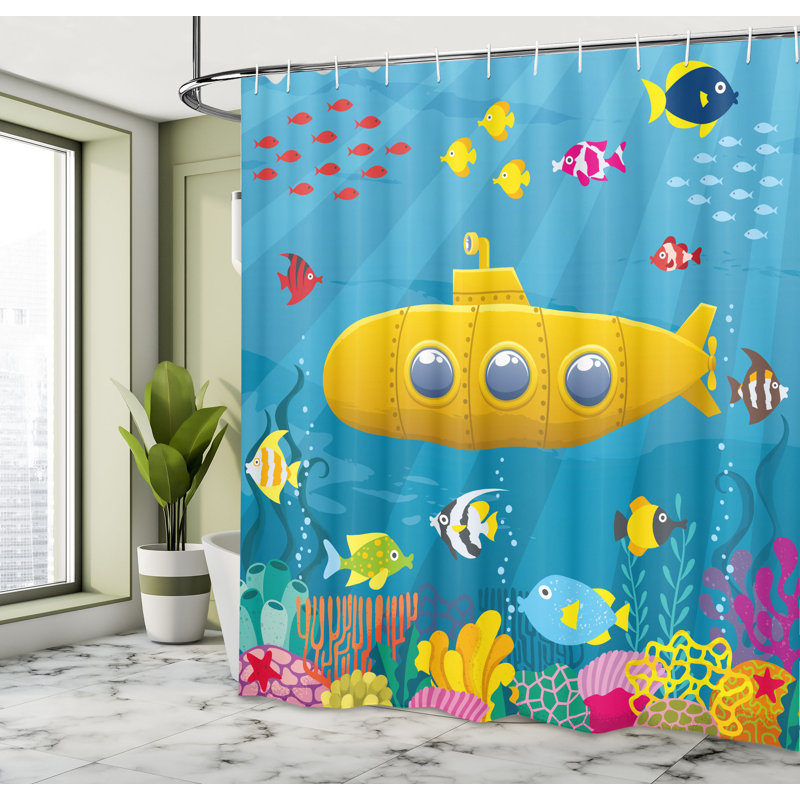 Rideau de douche simple Felecia, H 70 po x l 69 po