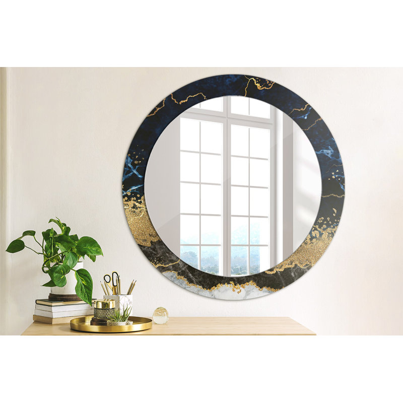 Huldar Glass Flat Wall Mirror