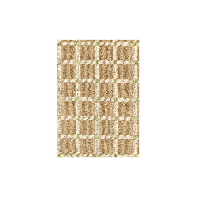 Tapis brun/vert Lee-Abele, Rectangle 5 pi x 7 pi 6 po