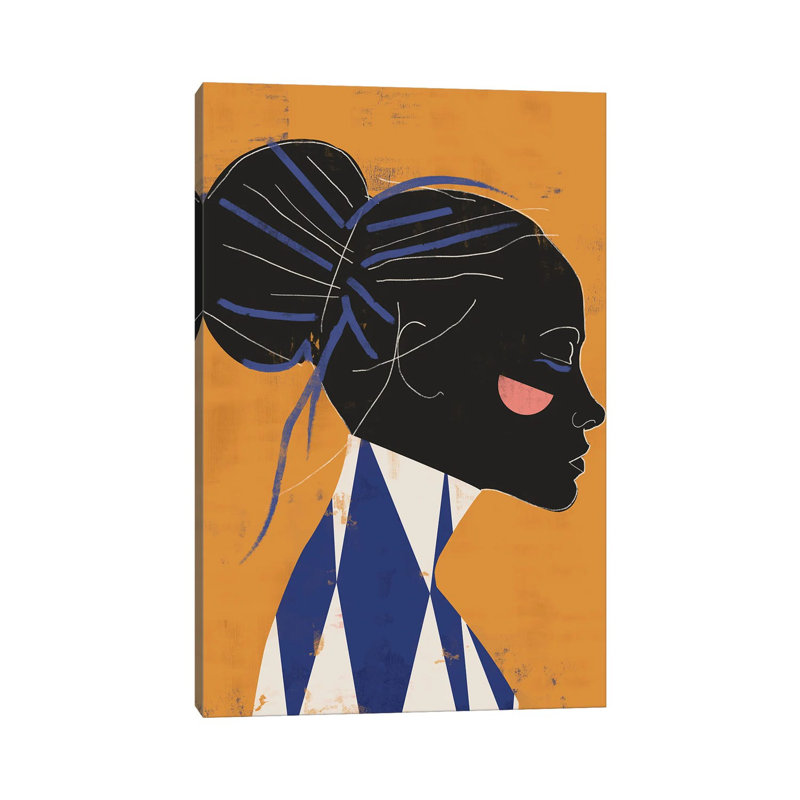 «Woman Color II», reproduction d'art sur toile tendue, H 18 po x l 12 po, Toile tendue, Ne s’applique pas