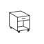 Gratton 46 cm W 1 -Drawer Filing Cabinet
