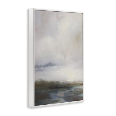 Art de giclée de paysage gris brumeux par Simon Addyman