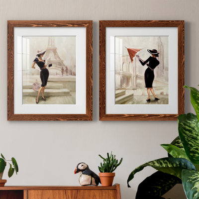 «Love, from Paris», ensemble de 2 peintures