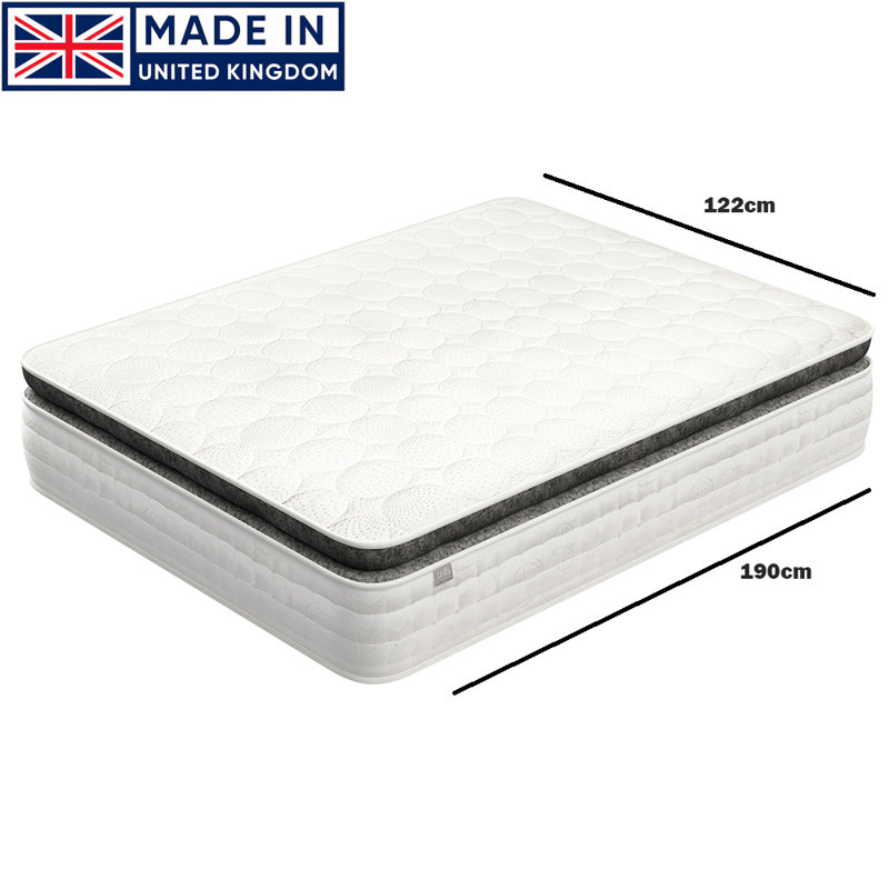Luxe Pocket Sprung 4000 Mattress, Small Double (4')