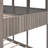 Bunk Bed With Roof And Guardrail - Ideal For ' Bedroom Decor Solid Wood In Antique Gray Provide A Comfortable Sleeping Experience-1227827828