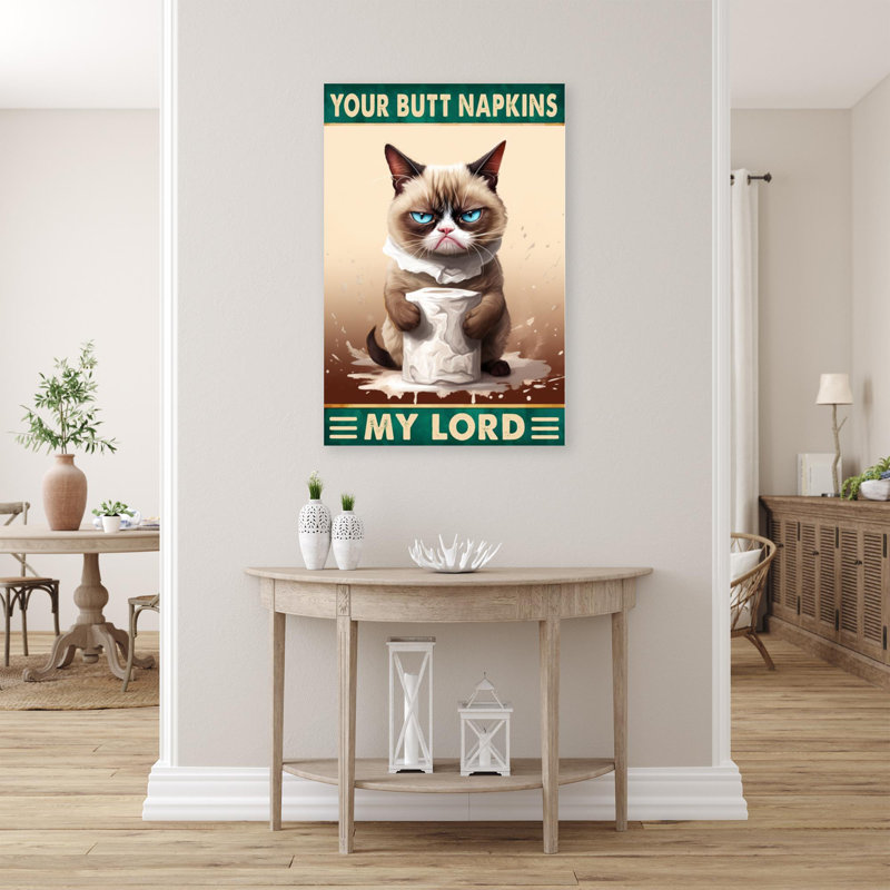Impression sur toile, "Grumpy", H 36 po x l 24 po x P 1,25 po