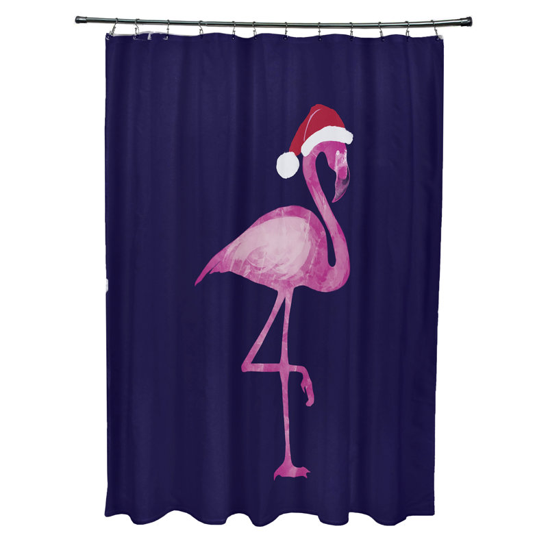 Rideau de douche simple snow oiseau