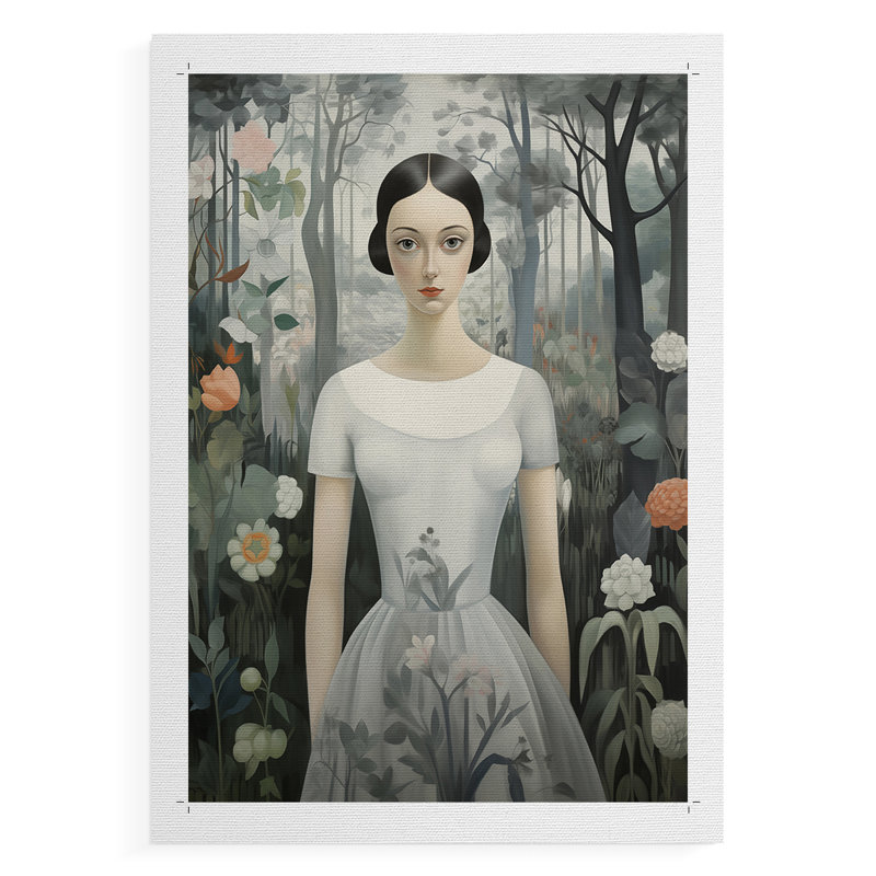 WOMEN Series dxlviii - reproduction sur toile de qualité supérieure seulement - non encadrée - prête à être accrochée