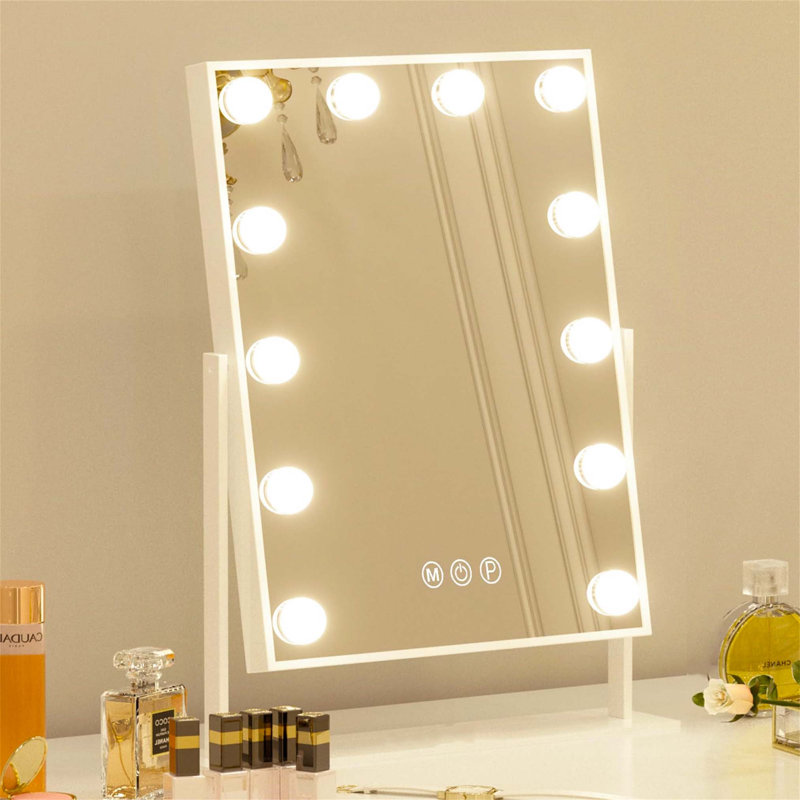 Demetrias Metal Rectangle Mirror, 48cm H x 36.5cm W