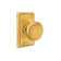 Double Dummy Providence Knob with Rectangular Rose